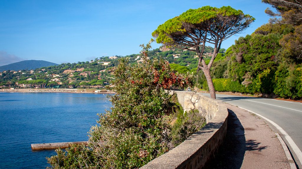 Küstenstrasse an der Côte d'Azur